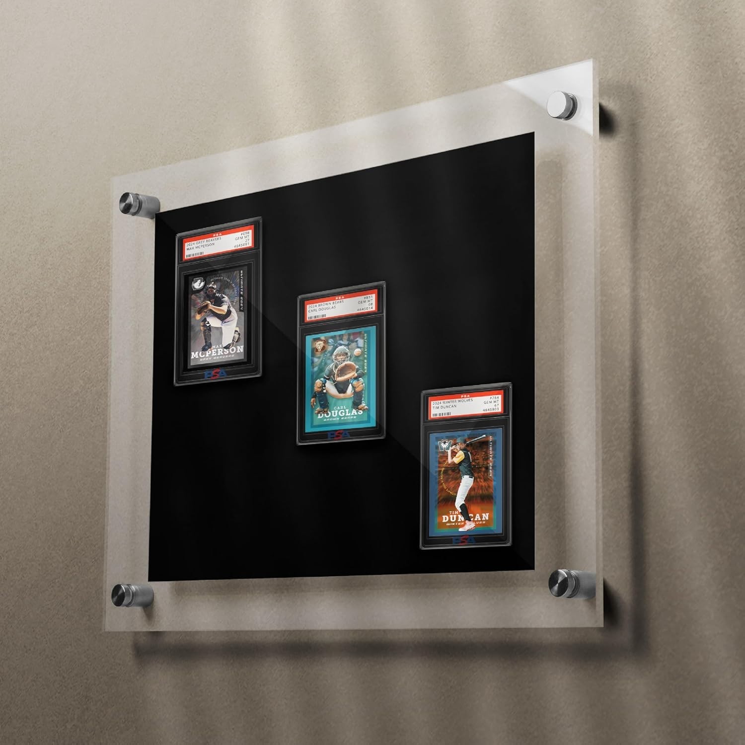 PSA Graded Card Sleeves – 50-Pack Resealable Slab Protectors for Sports Cards