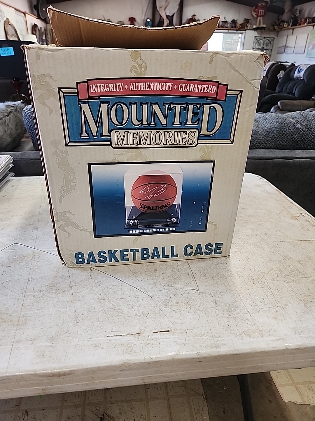 Mounted Memories Protected Full Size Basketball Display Case