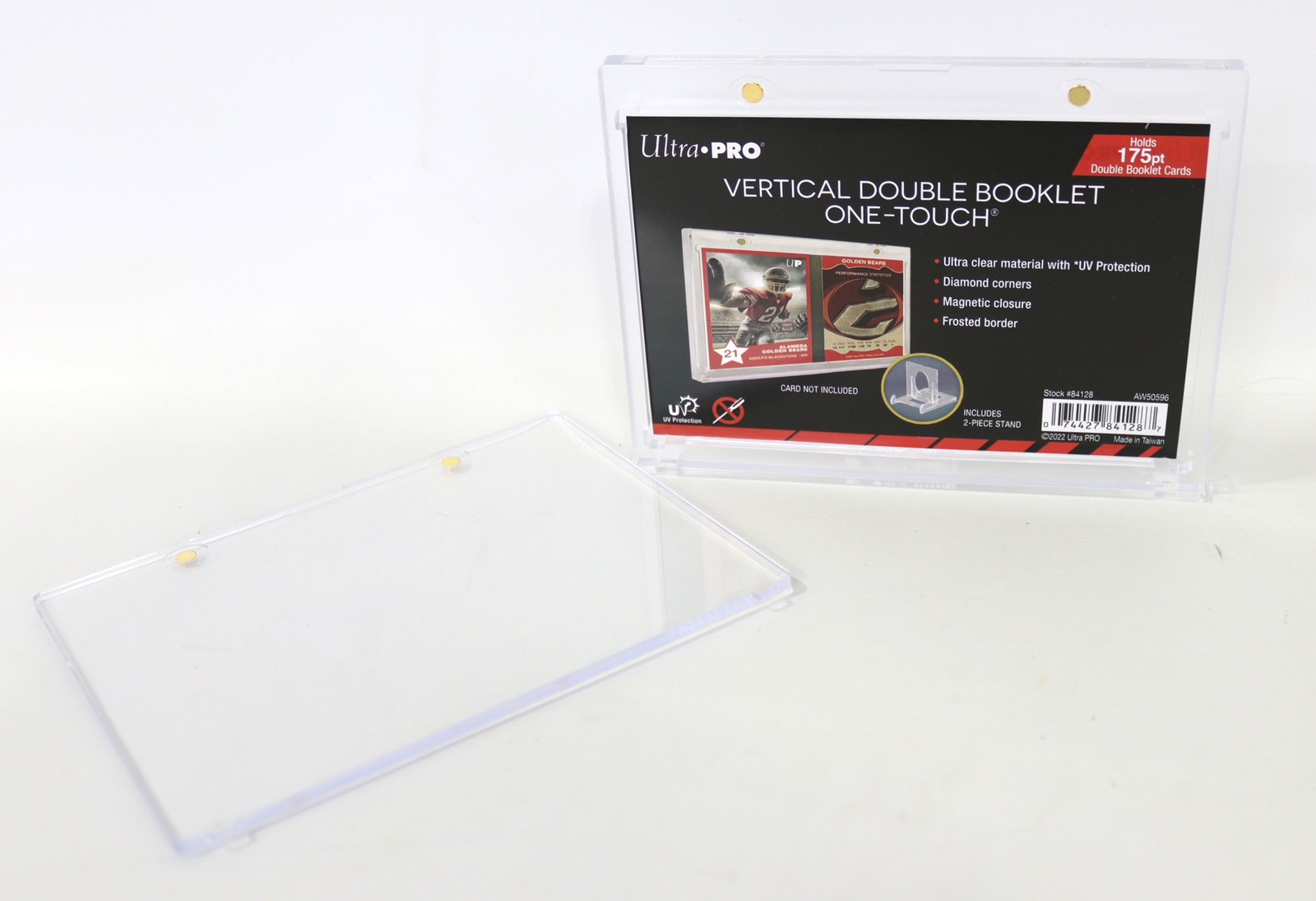Ultra Pro One-Touch Vertical Booklet Holder,Clear