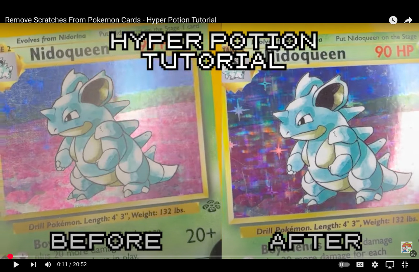 Pokemon Card Holo Scratch Reducing Solution ✨ Free Shipping – Works for Grading!