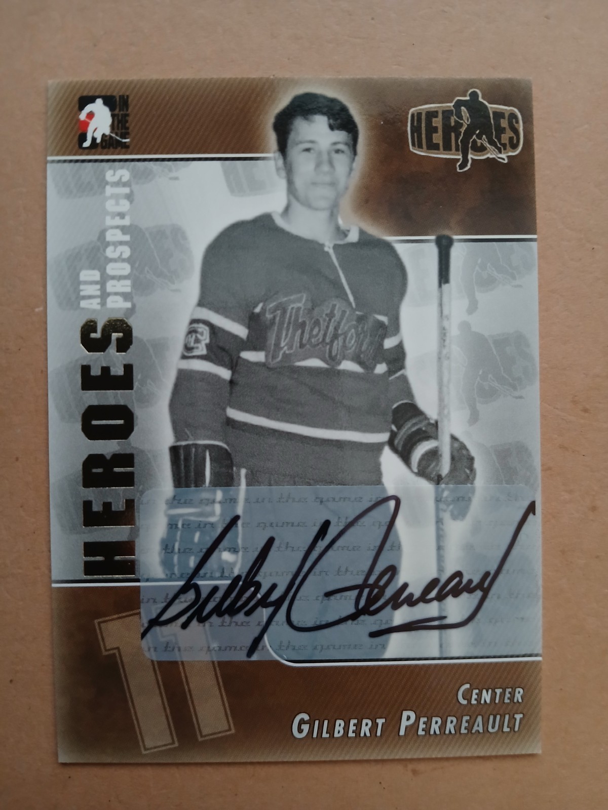 2004-05 ITG Heroes and Prospects Autographs #GP Gilbert Perreault Sabres