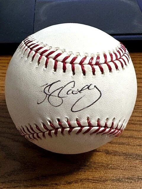 SKIP CARAY 2 SIGNED AUTOGRAPHED OML BASEBALL! Braves Broadcaster! JSA!
