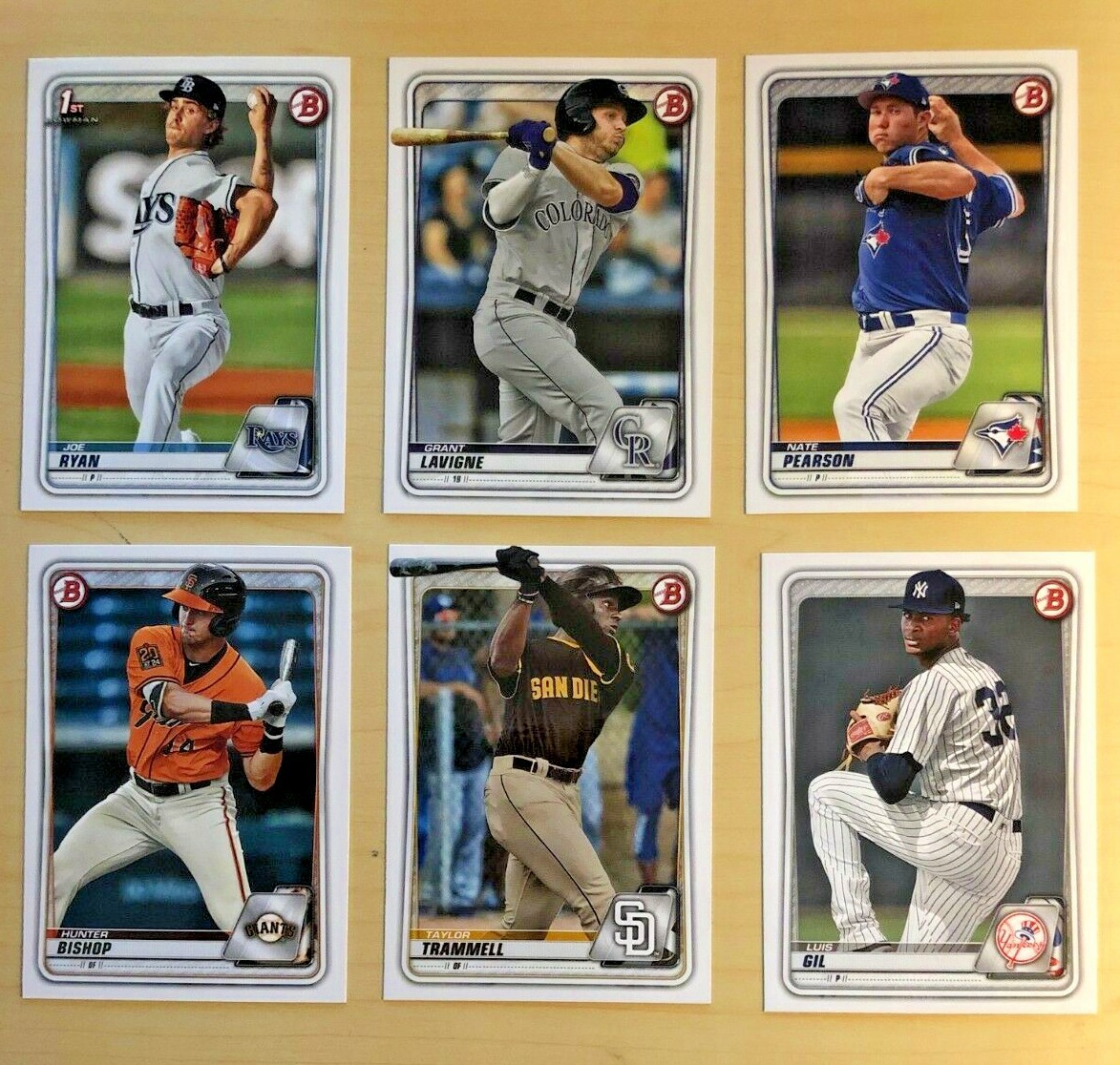 2020 Bowman Prospects Baseball Card BP1 – BP150 – You Pick – Free Ship