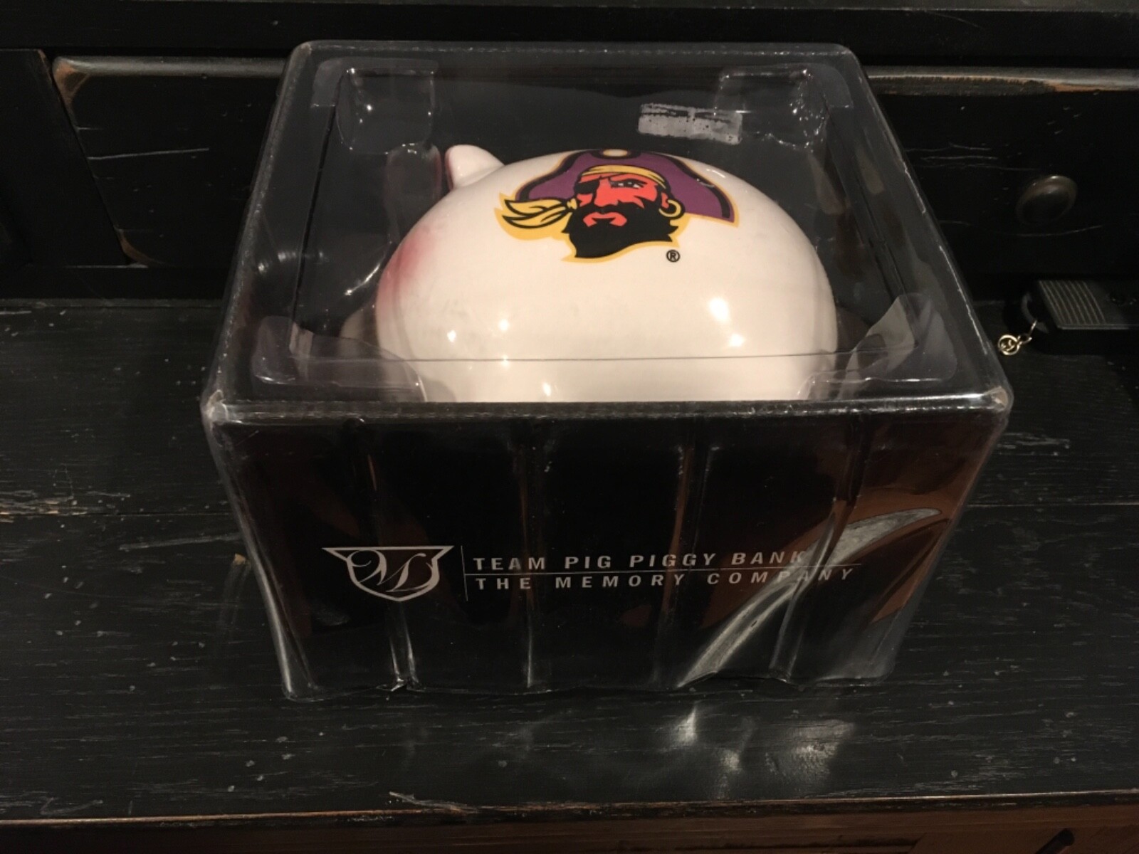EAST CAROLINA UNIVERSITY PIRATES PIGGY BANK