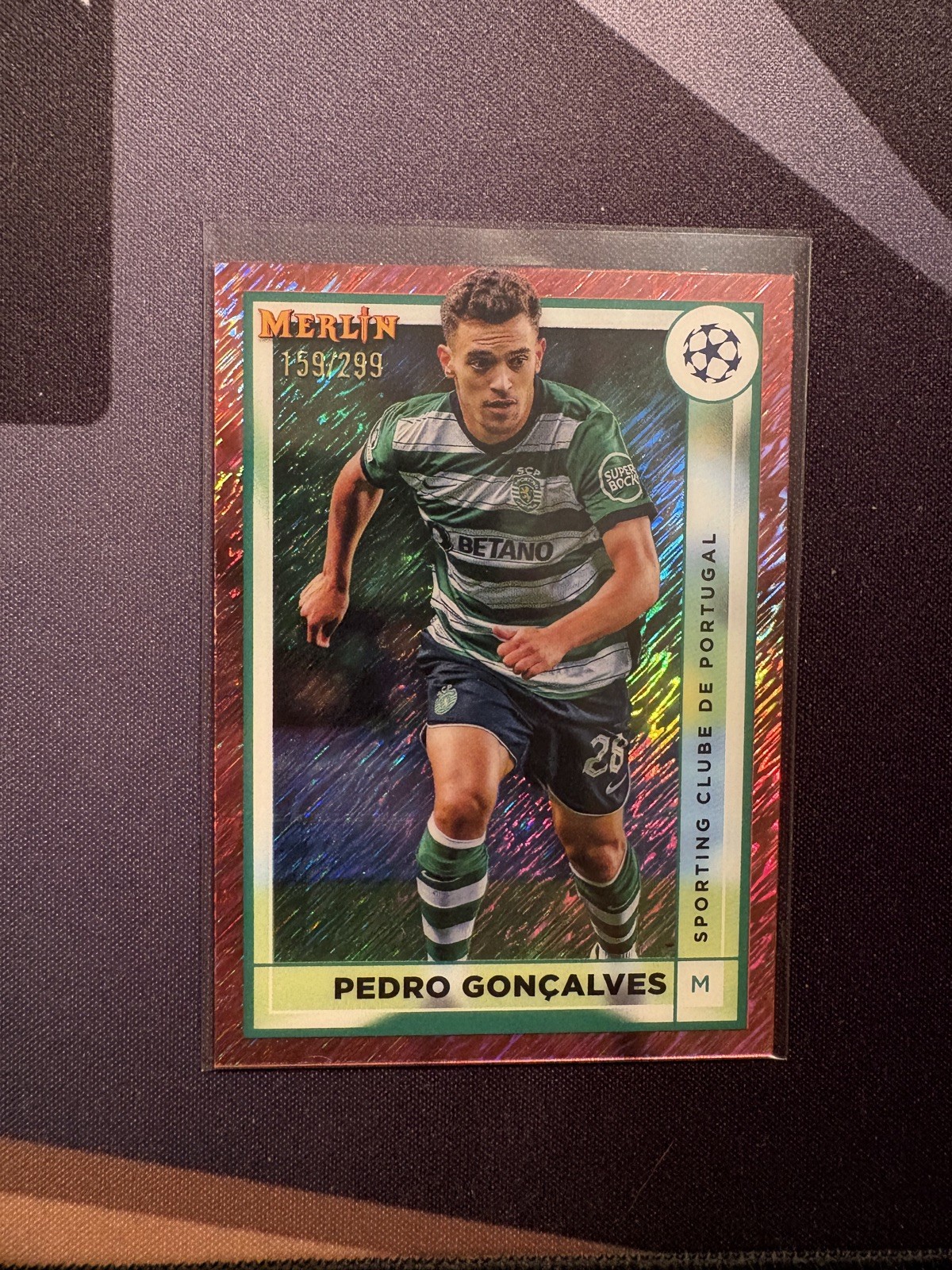 Pedro Goncalves merlin 8 card lot /5, /25,/25,/50,/75,/75,/99,/299