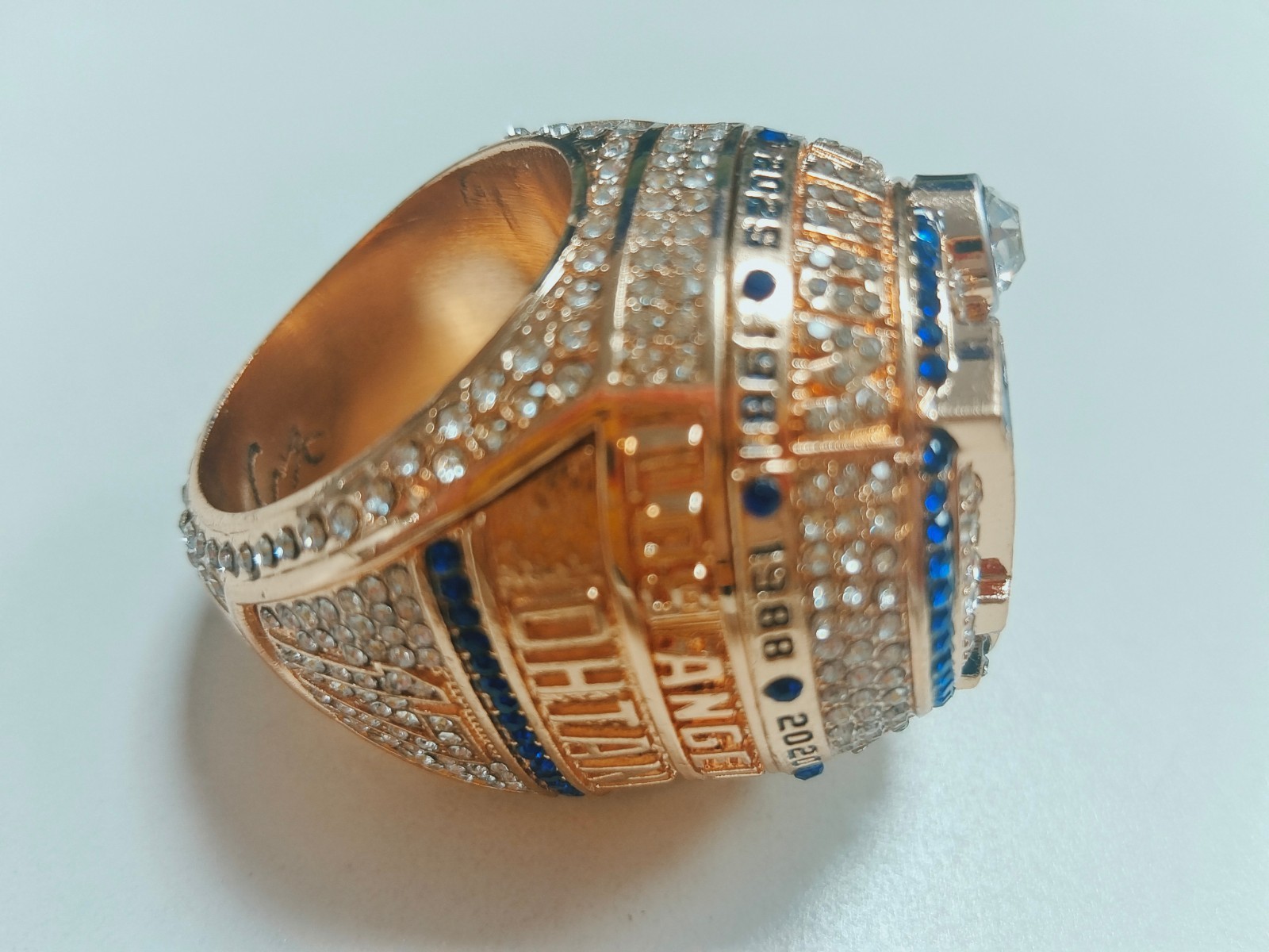 2025-2026 Los Angeles Dodgers MLB Championship Ring Baseball size 9/11/13