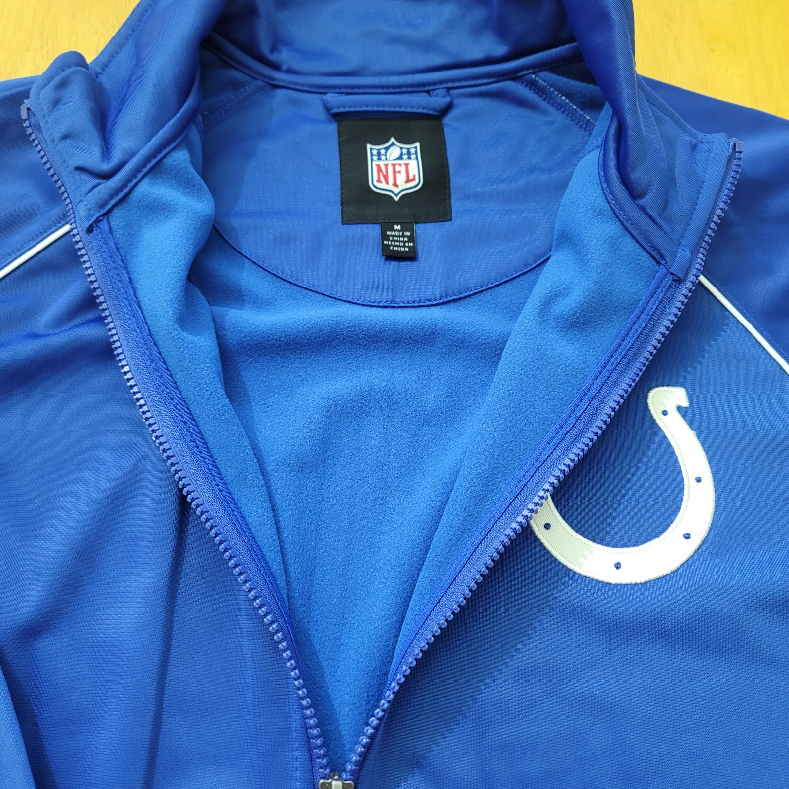 NFL Indianapolis Colts G-III Full Zip Jacket Blue Men’s Medium NEW