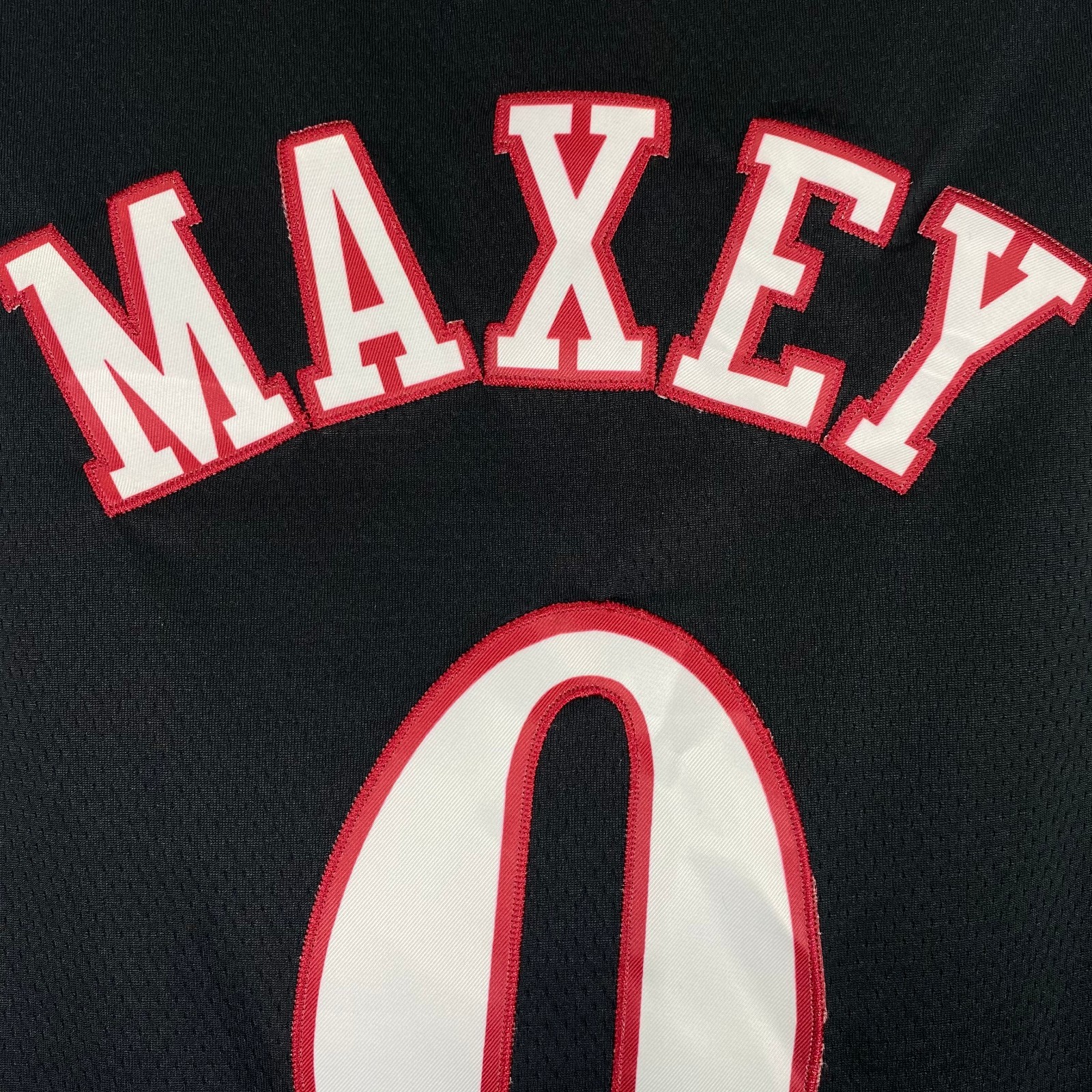 Summer Tyrese Maxey #0 Casual Stitched Letter Jersey, New Black