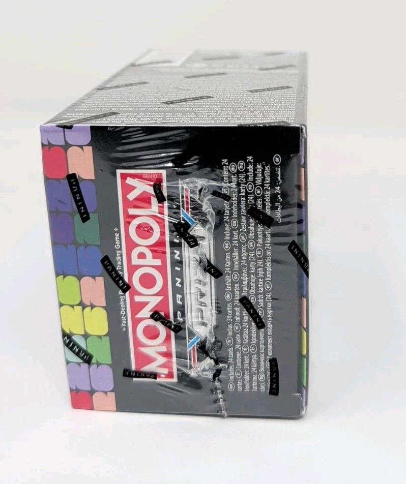 New 2026 Monopoly Panini Prizm: FIFA World Cup Trading Cards Booster Blaster Box