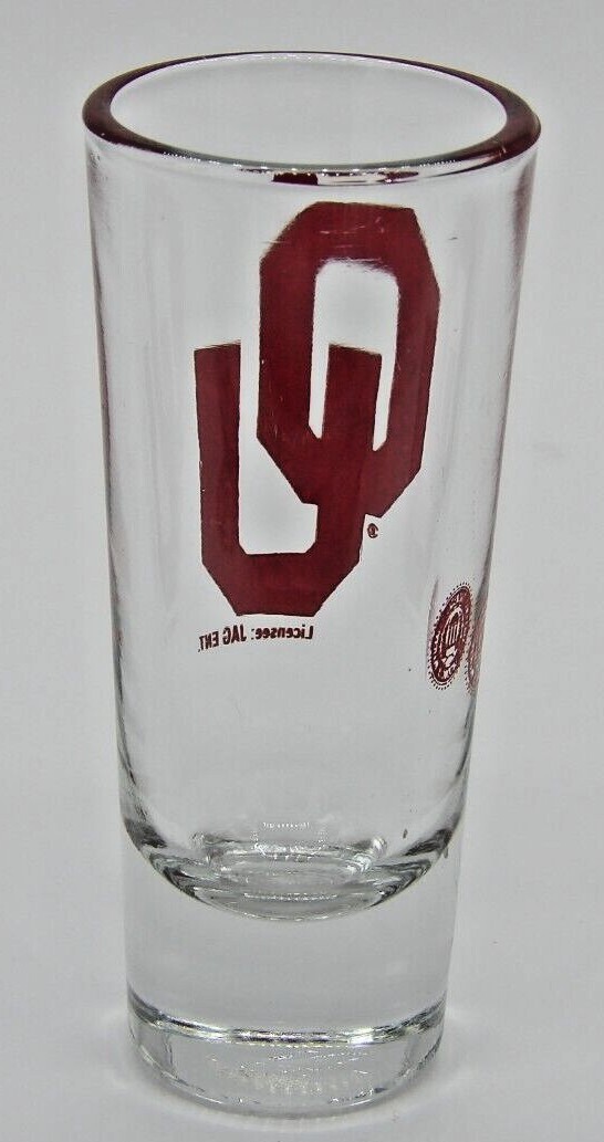 Oklahoma Sooners NCAA 2.5 oz. Clean no chips or cracks