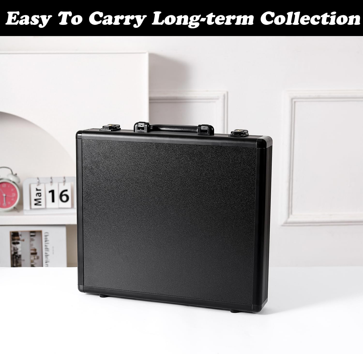 Toploader Binder for Trading Cards, Hard Cases, Holds 216 Toploaders, 9 Pocket S