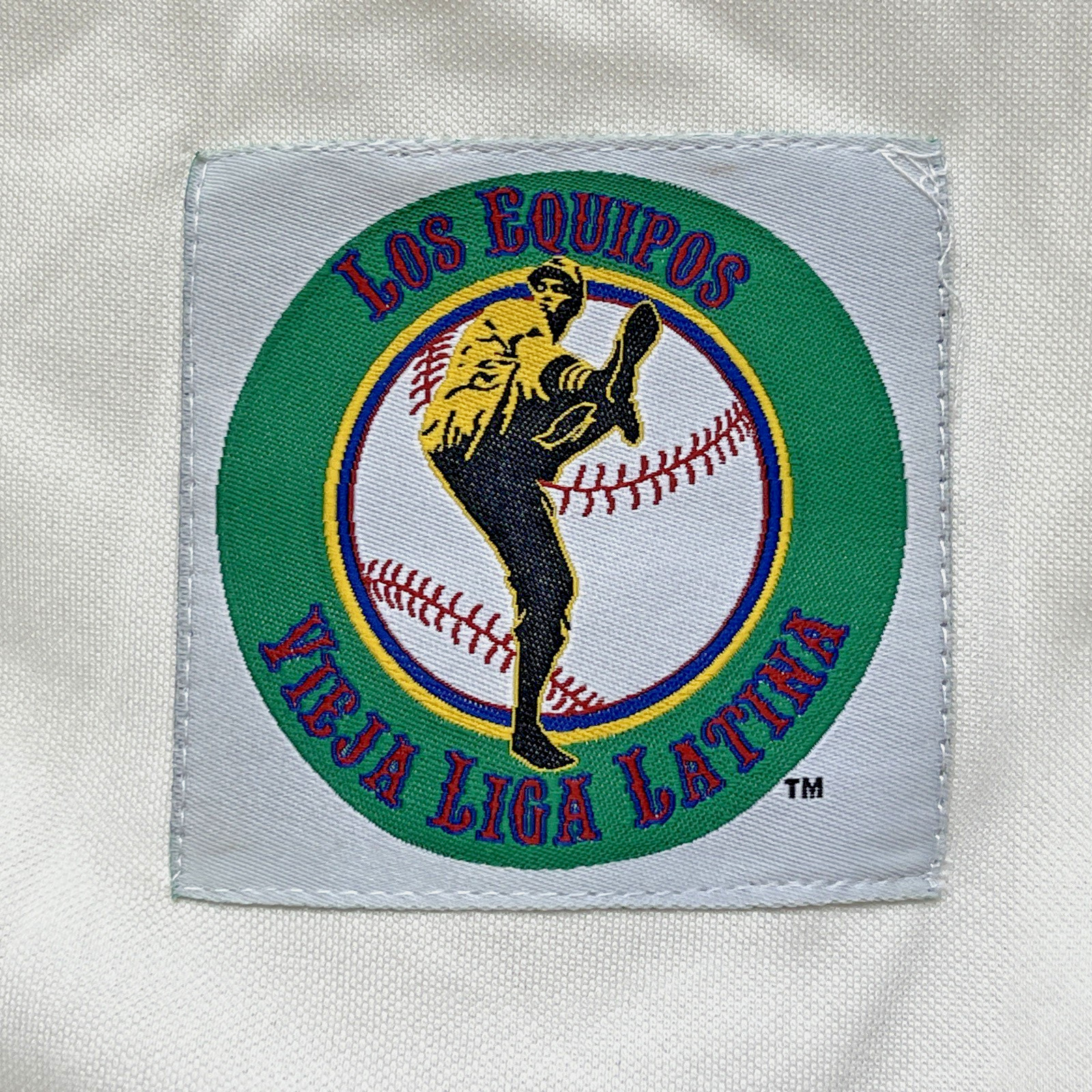 Los Equipos PUERTO RICO LATIN LEAGUE SANTURCE CRABBERS 39 BASEBALL Jersey Sz M