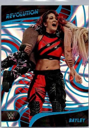 2023 Panini Revolution WWE #9 Bayley Sunburst #/99