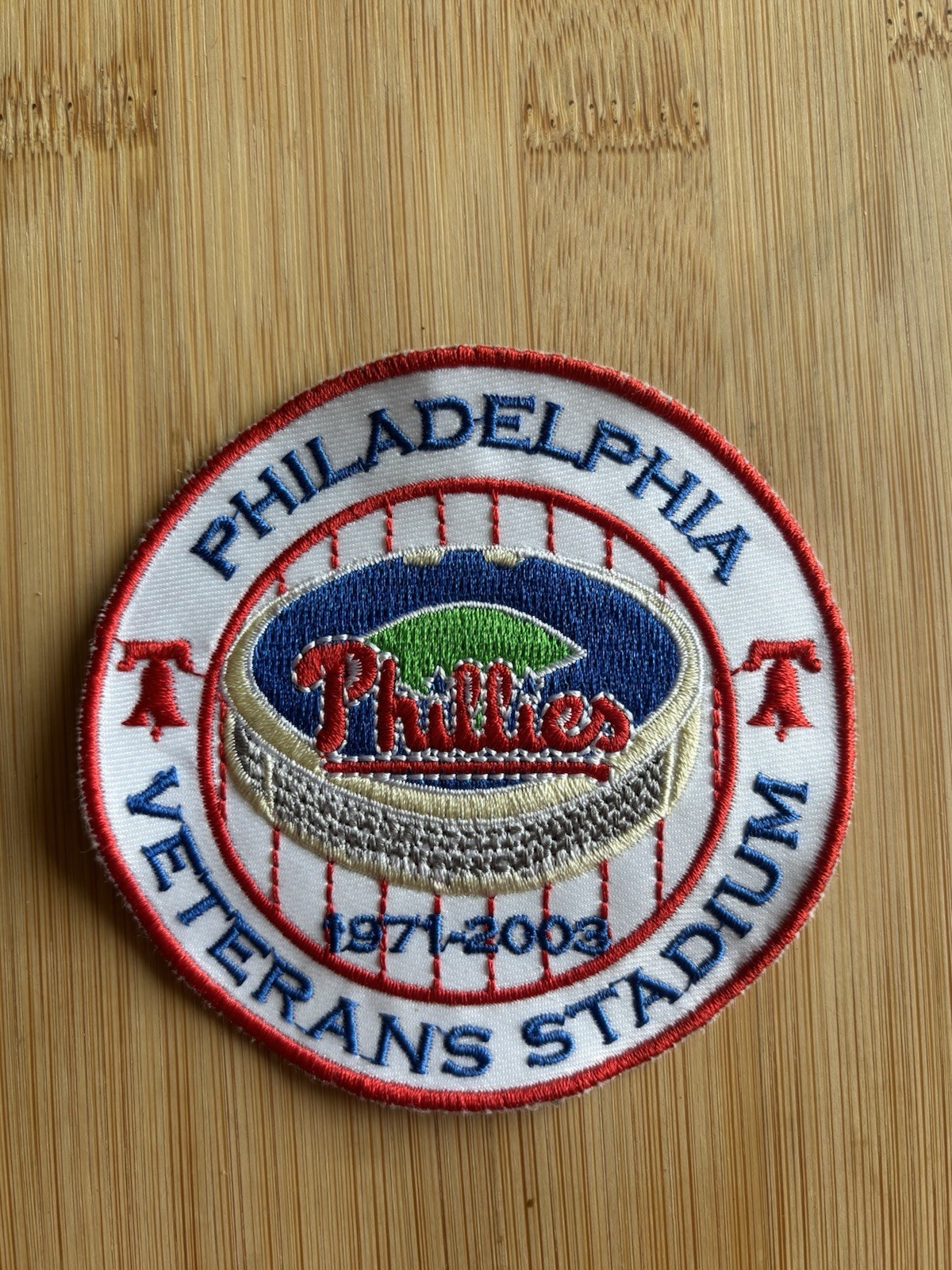 New Philadelphia Phillies 2003 Final Season Jersey Sleeve MLB Logo Patch 3.5 in