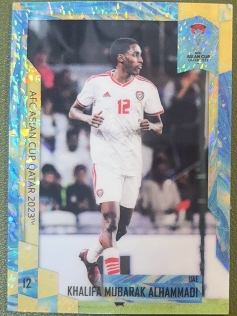 2023 AFC Asian Cup Omar Khalifa Al-Hammadi UAE United Arab Emirate Blue 47/49