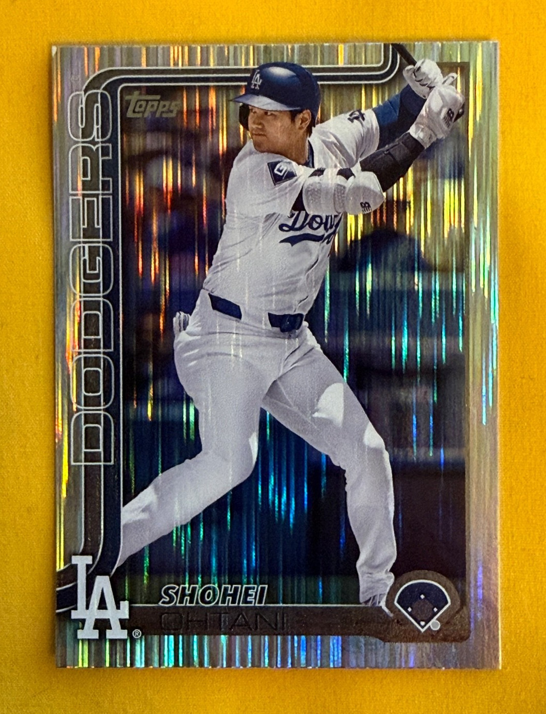 2025 Topps Series 1 Shohei Ohtani Meijer Exclusive Tinsel Parallel SP #1 READ!