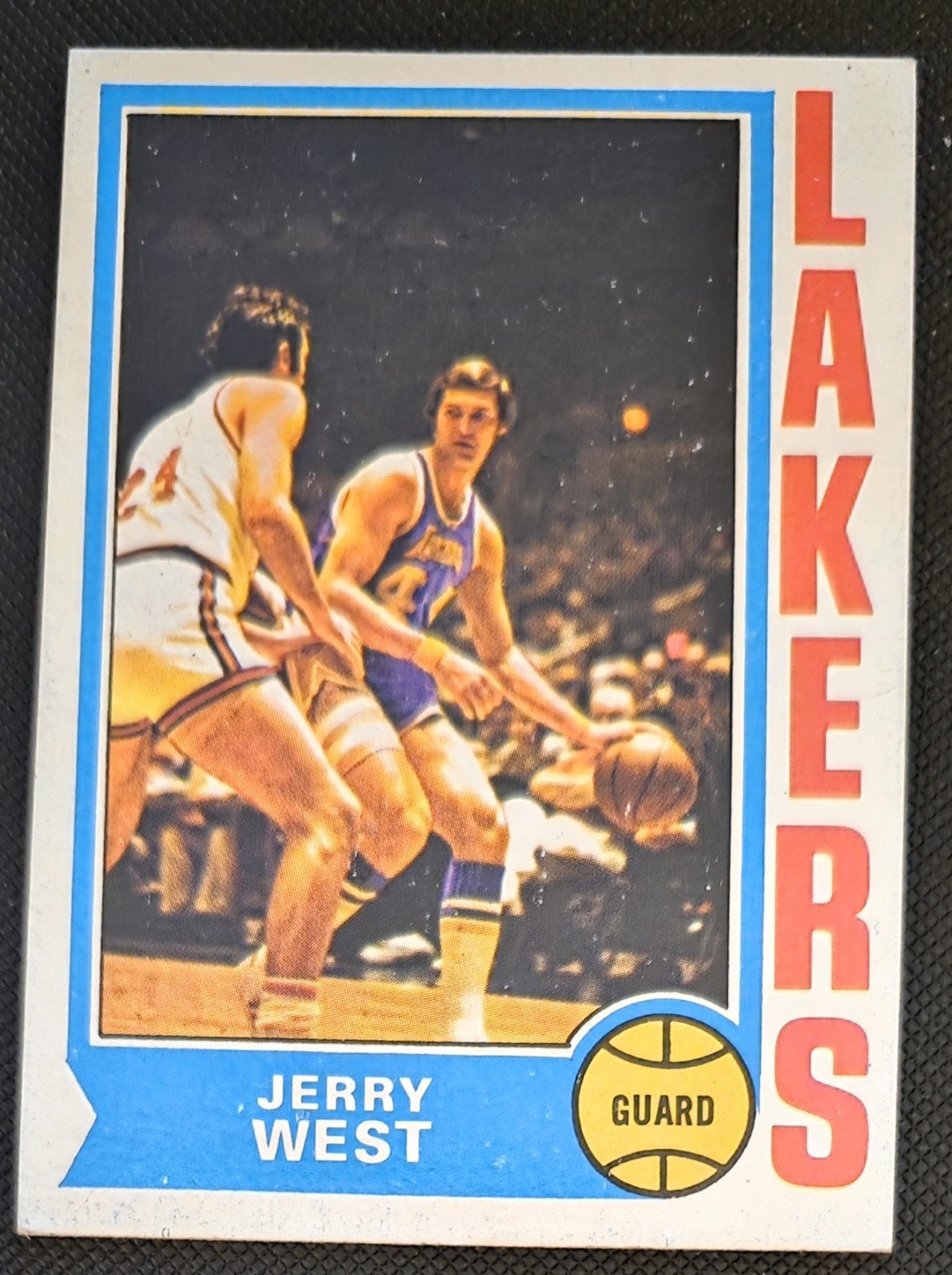 1974-75 Topps – Jerry West #176 EX