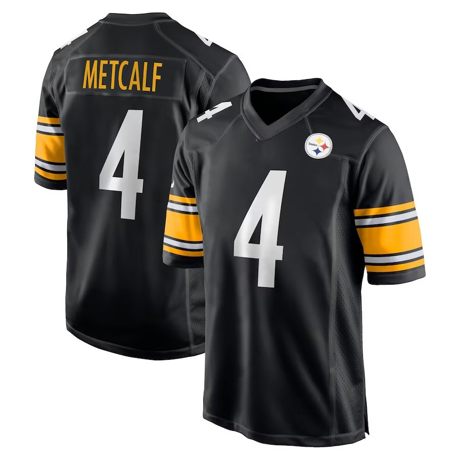 Men’s Stitched 2025 Steelers Player Game Jersey S-5XL