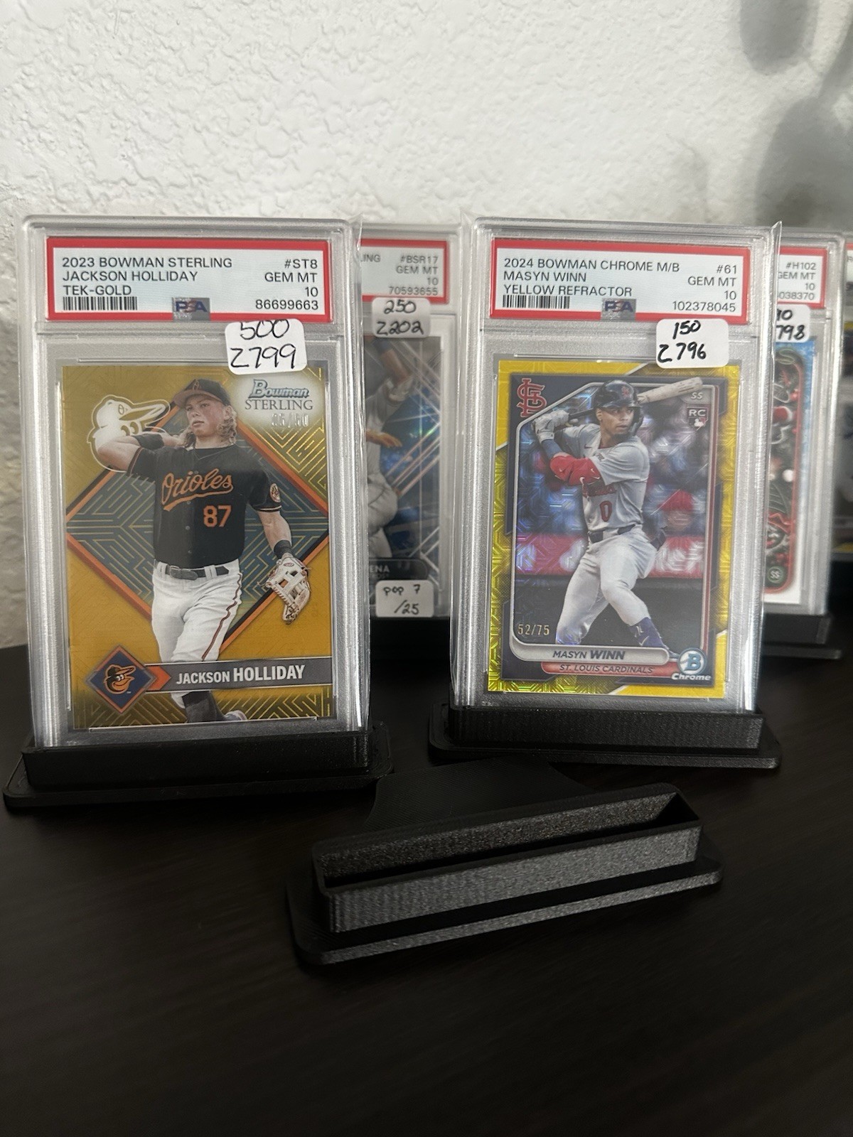 PSA Sport Card Stand Display Holder