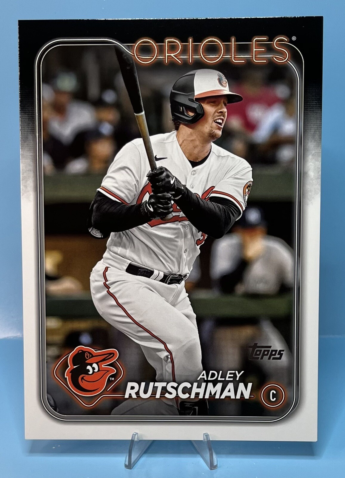 2024 Topps #OTB-16 ADLEY RUTSCHMAN Orioles Oversized Super Monster Box Topper