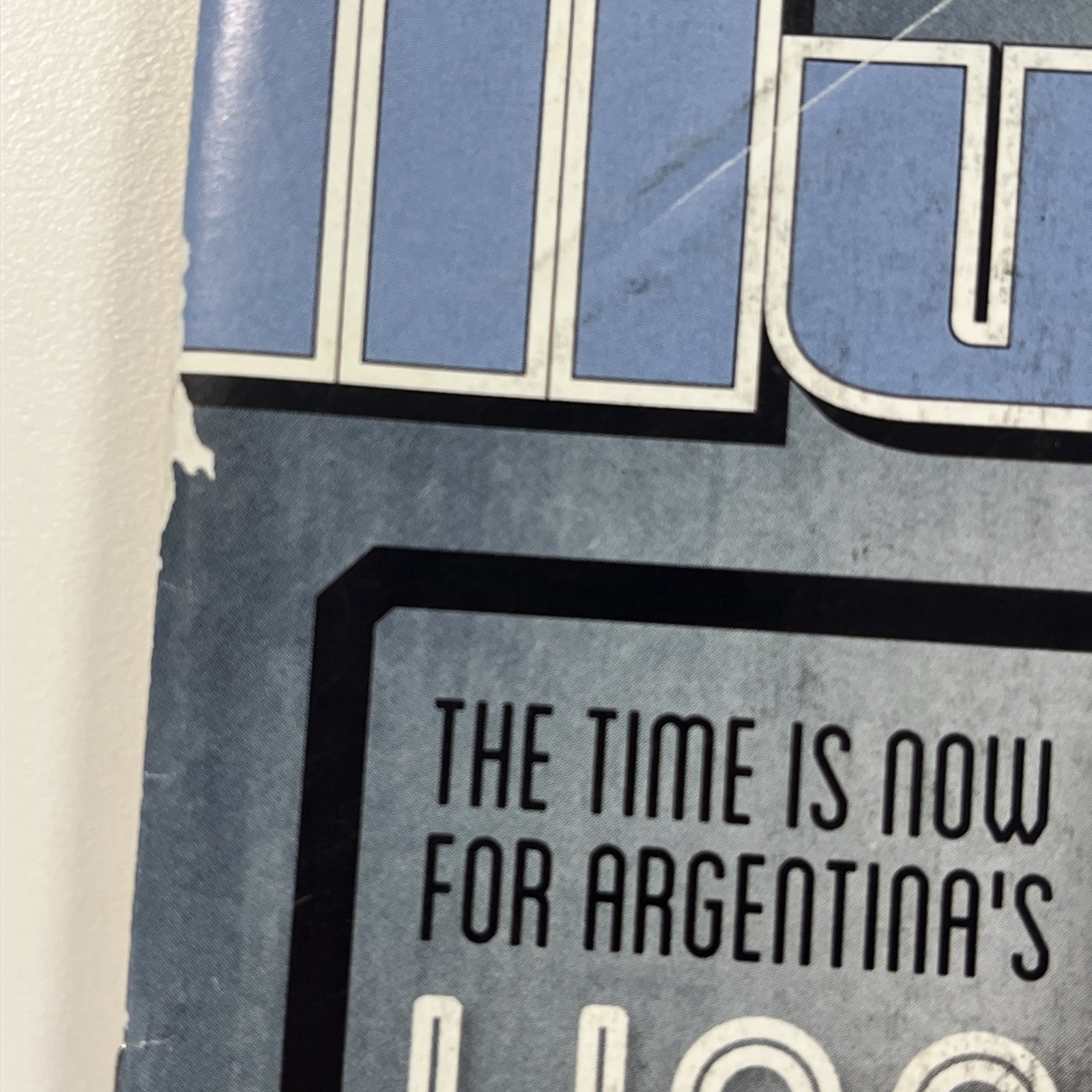 Lionel Messi 1st Sports Illustrated 2014 World Cup Preview Argentina 6.9.14