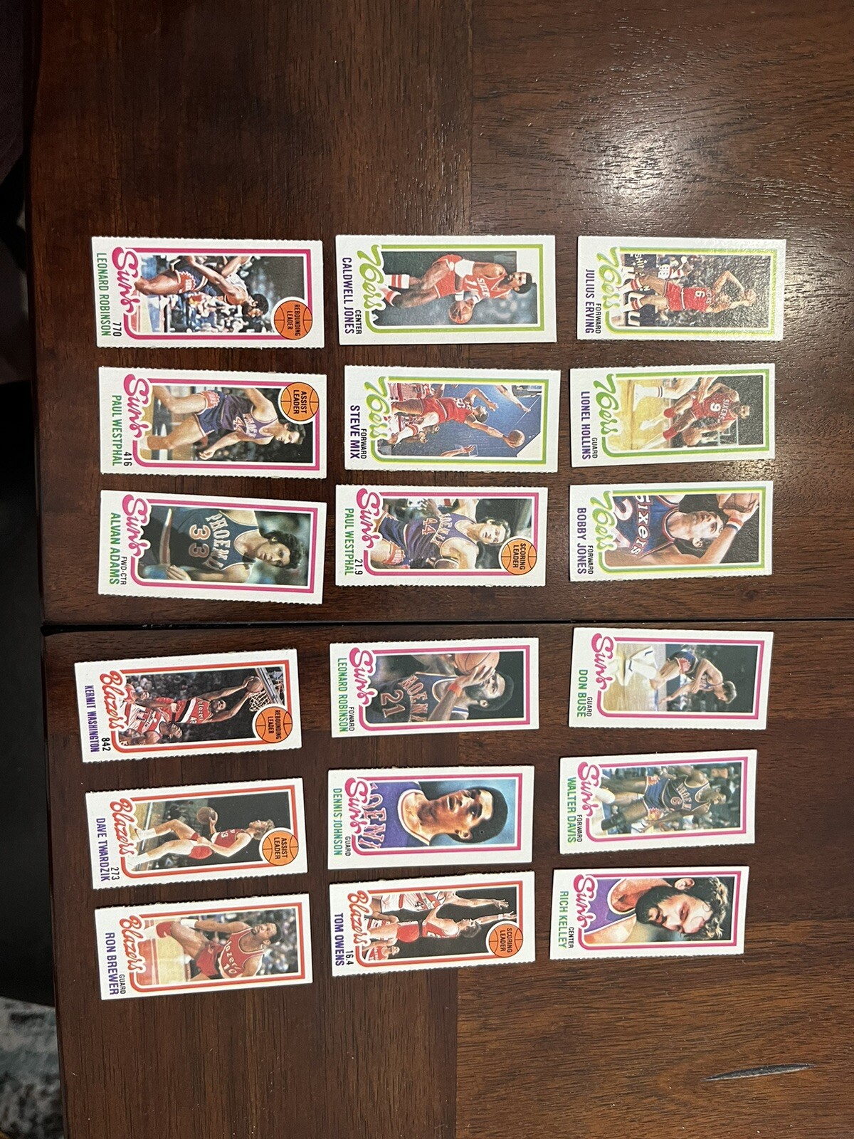 1980-81 Topps Basketball Singles 🔥 YOU PICK 🔥 Complete Your Set – Seperated