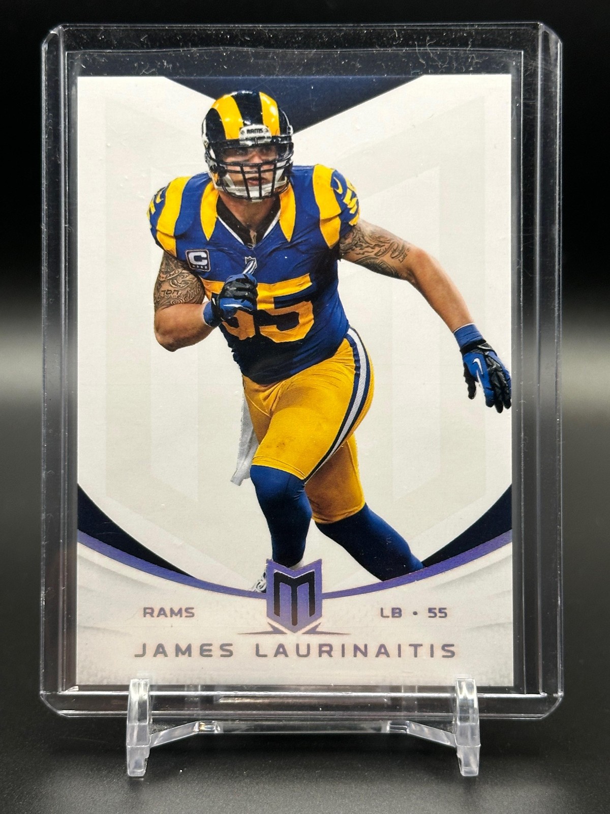 James Laurinaitis /49 Platinum 2013 Panini Momentum #45 St. Louis Rams