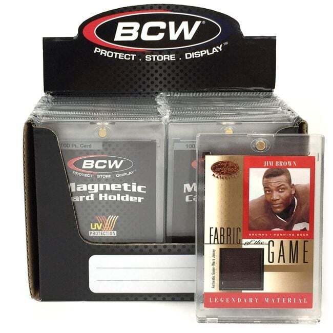 16 BCW Magnetic 100pt. Standard Sized Card Holders