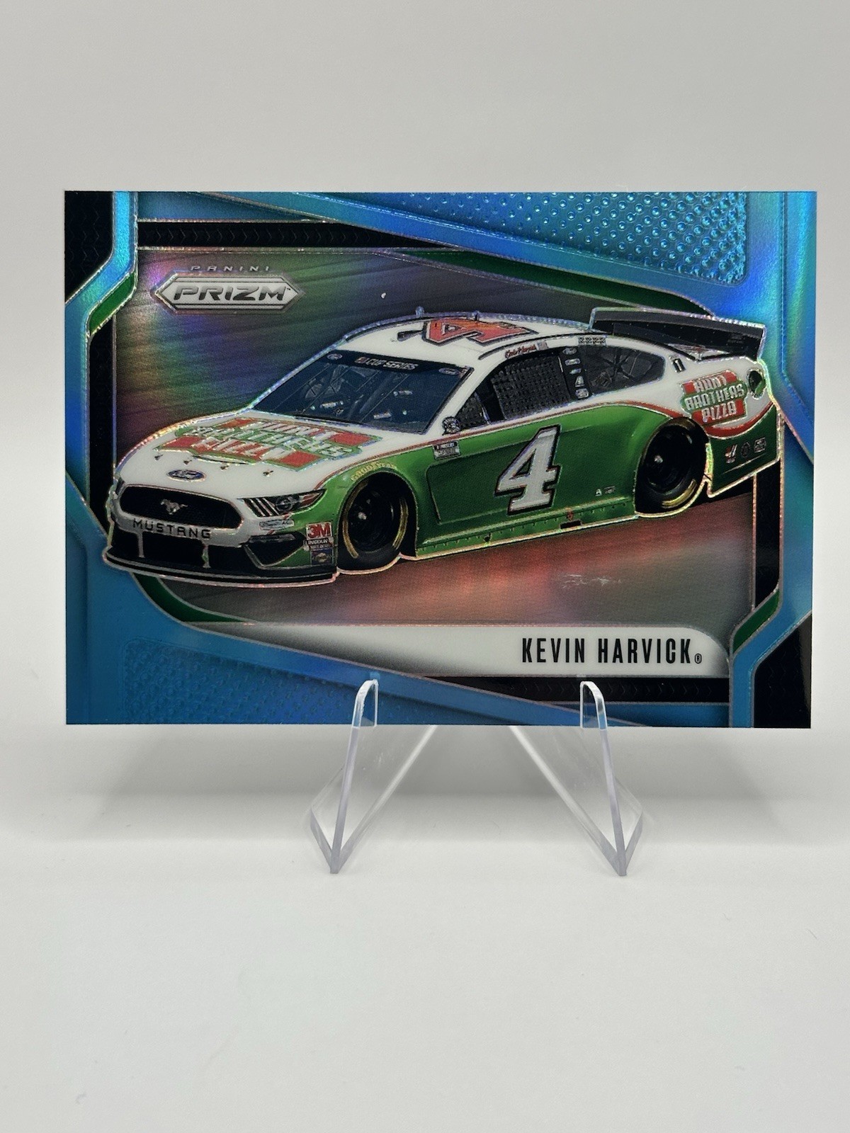 2025 Prizm Racing Kevin Harvick Rides Carolina Blue Prizm /49 SP