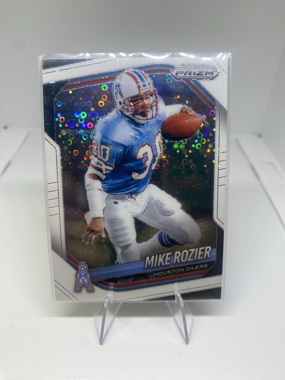 2025 Panini Prizm – Mike Rozier #248 White Disco Prizm