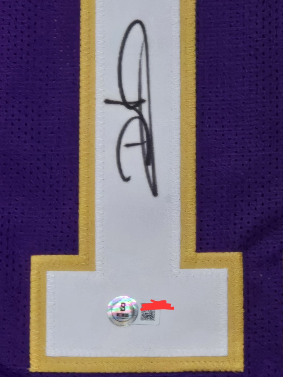 Zay Flowers Baltimore Ravens Signed Gold Jersey, FS Helmet & Ungraded Card