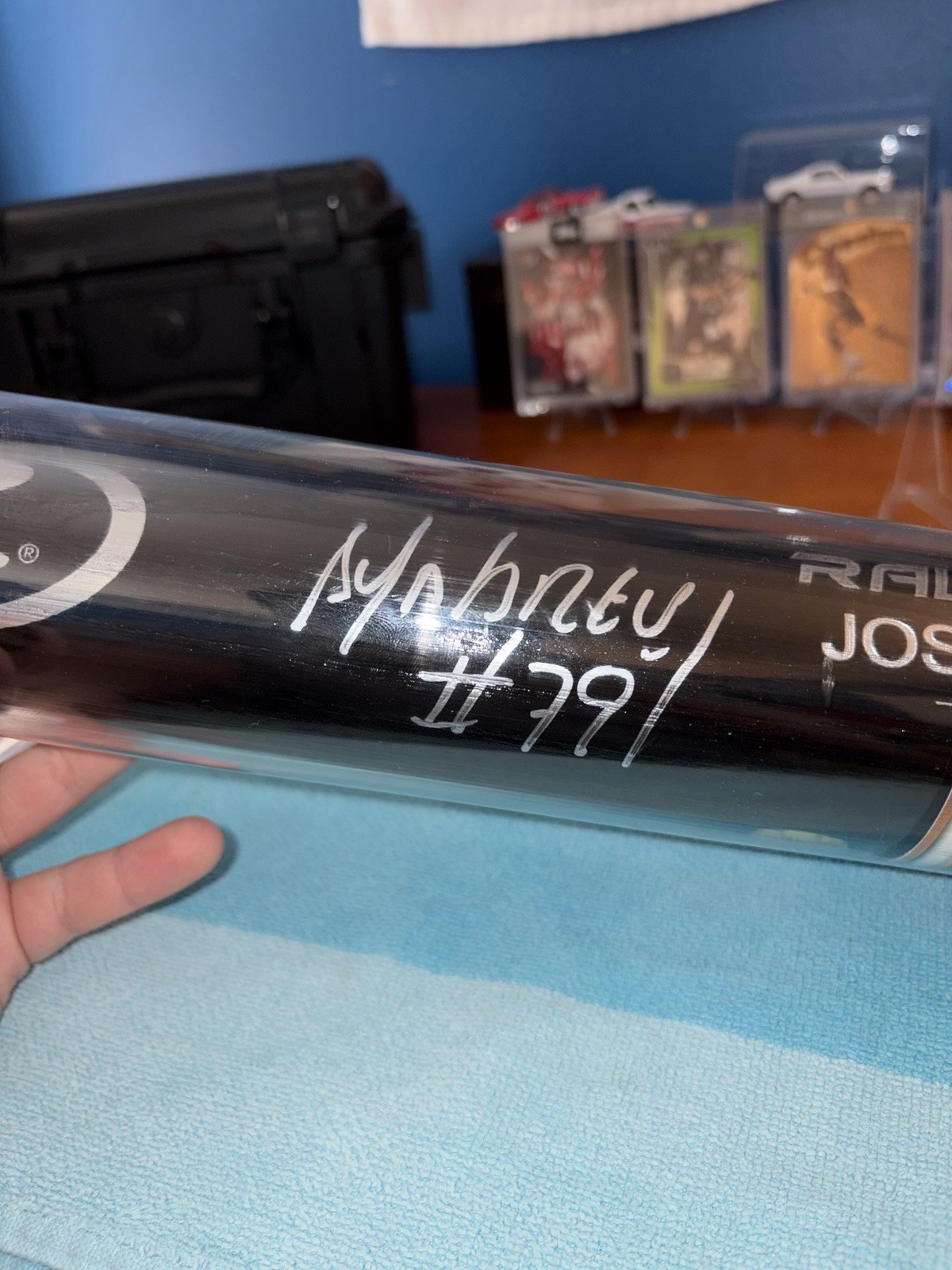 Jose Abreu auto lot PSA 10 RC/Baseball Bat Chicago White Sox MLB authenticated