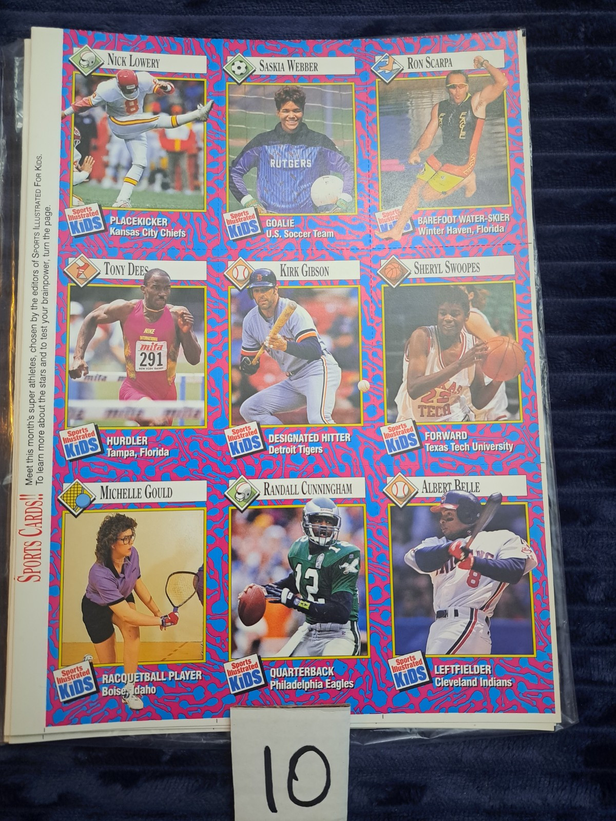 500 Pcs Sports illustrated Kids Uncut Bulk / Resellers Listing Bundle Lot