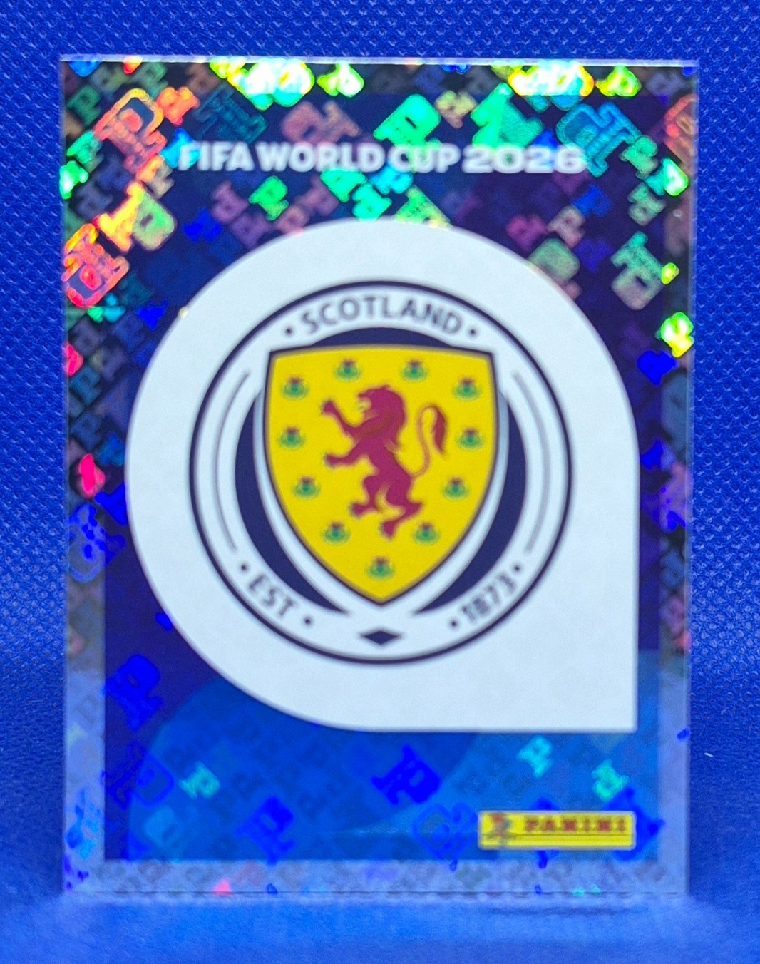 2026 Panini FIFA World Cup Sticker Scotland Team Logo #SCO 1 -US Edition