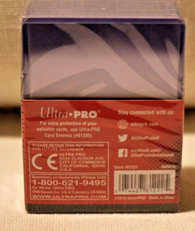 Pack of 25 Ultra PRO 35pt Clear Regular 3 X 4 Top Loaders Pokemon Sports Cards