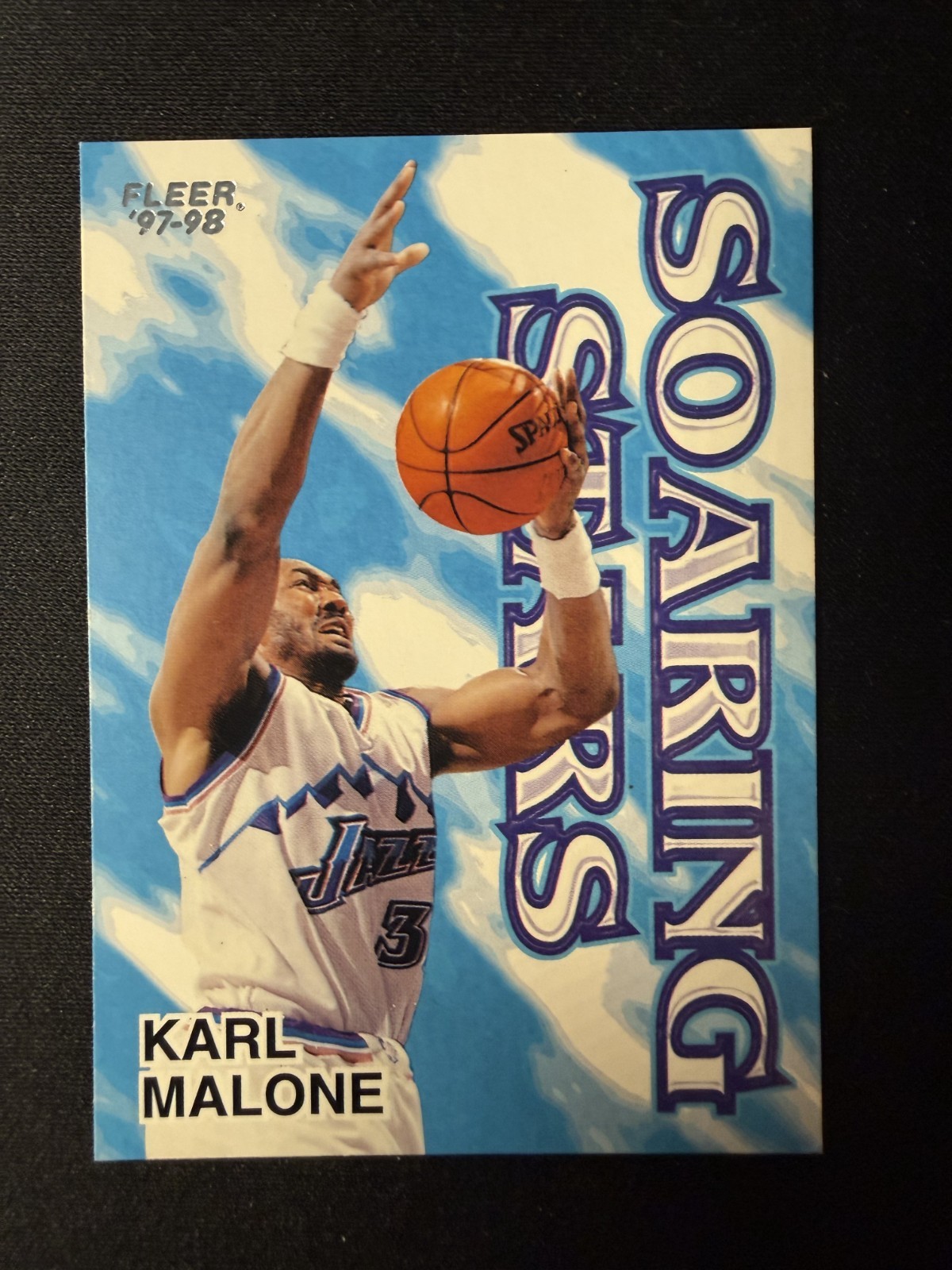 1997-98 Fleer Soaring Stars Karl Malone #13 of 20 SS