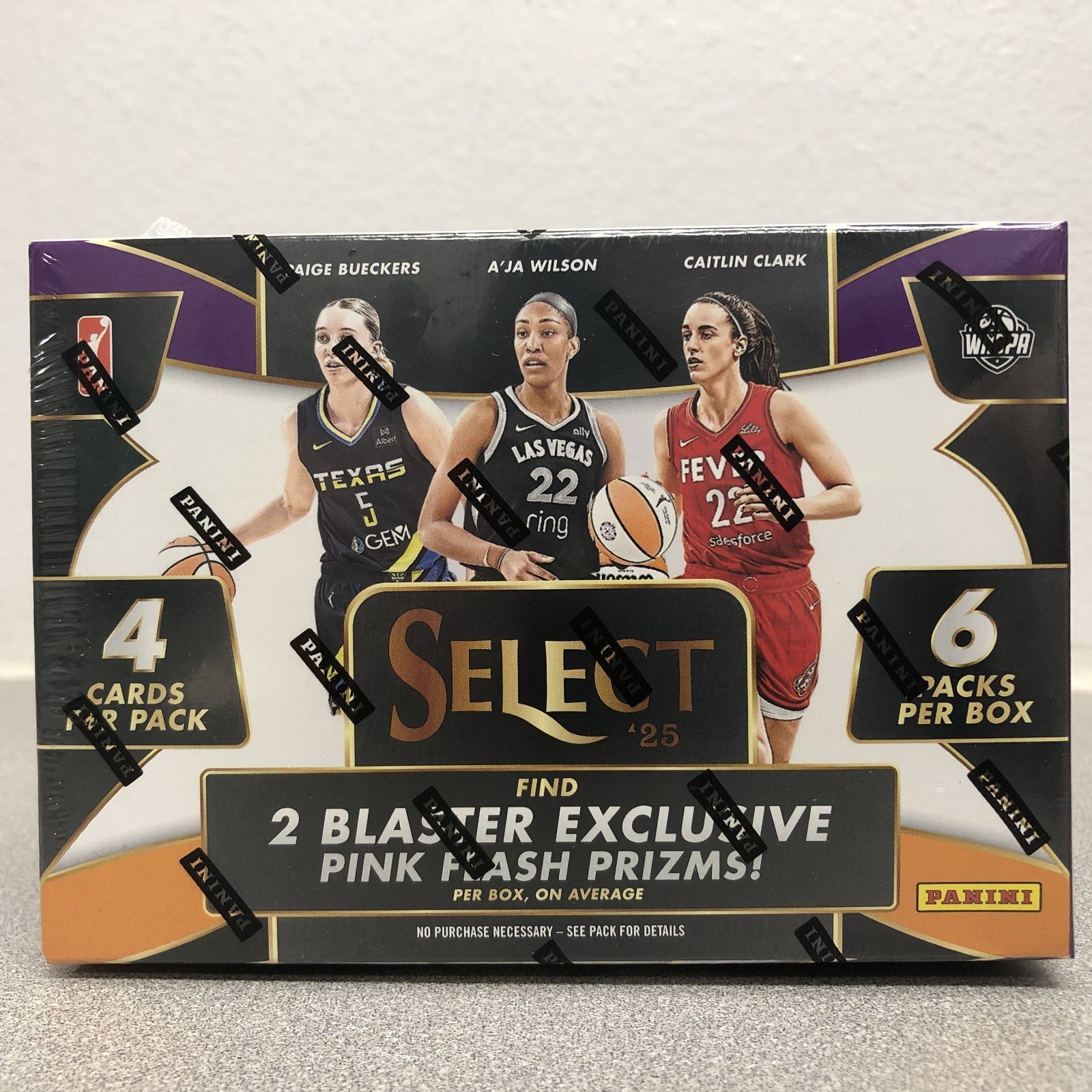 Panini 2025 Select WNBA Blaster Box Trading Cards