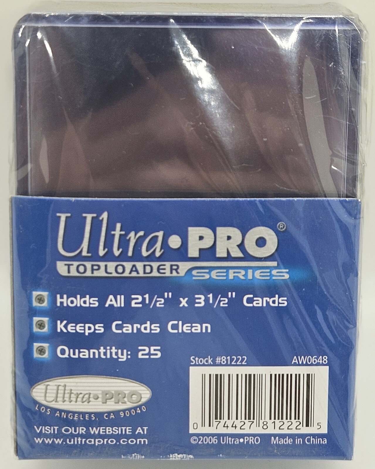 7 Packs of 25 ULTRA PRO 3×4 Super Clear Rigid PVC Plastic 175 Total Top Loaders