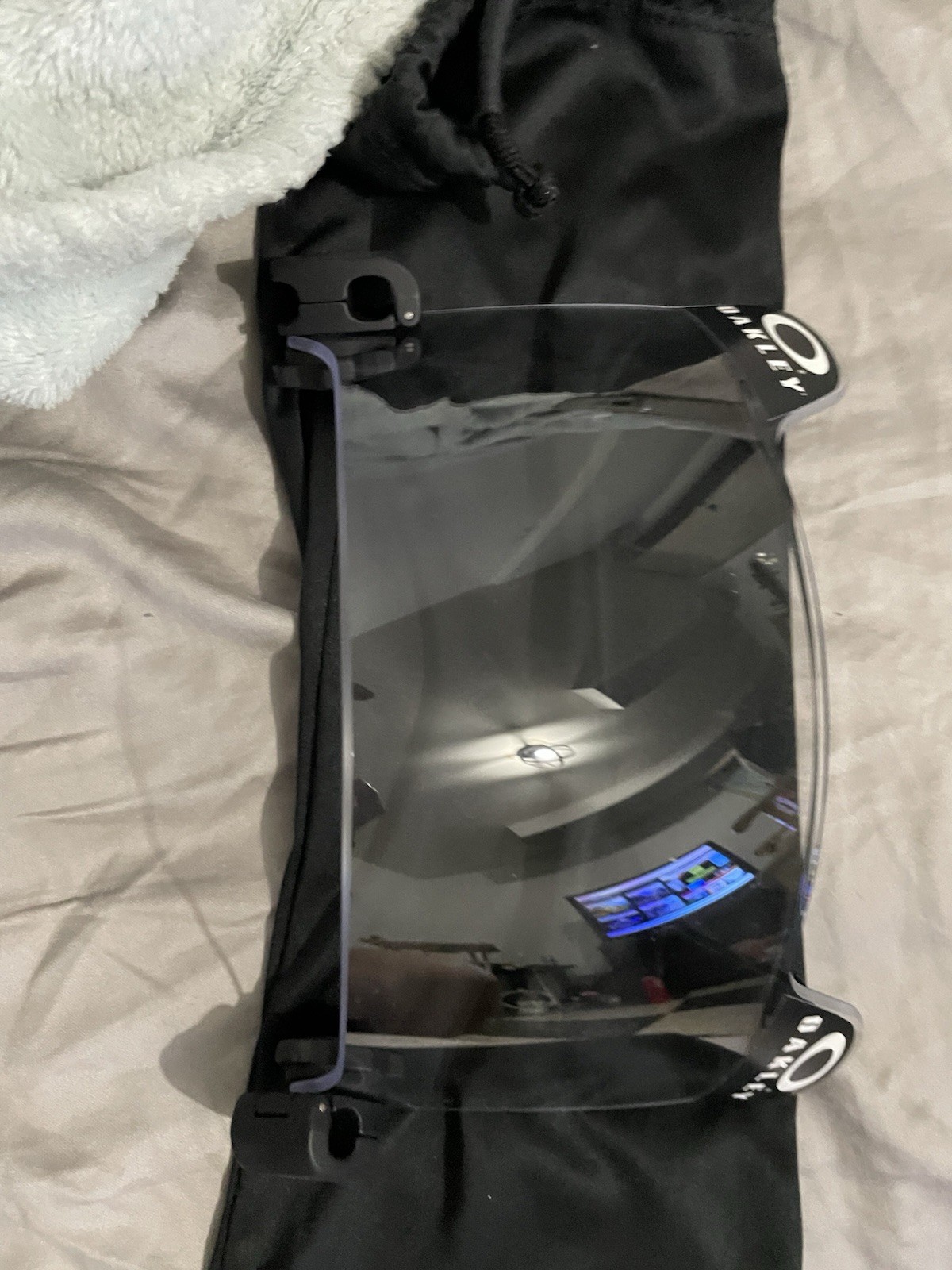Oakley Clear Visor Shield with Mounting Clips