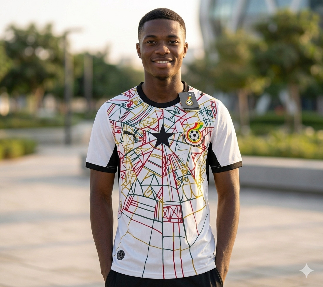 Ghana Soccer Jersey All Sizes
