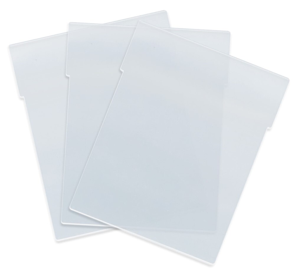 Pack of 12 BCW Clear Collectible Trading Card Bin Partitions