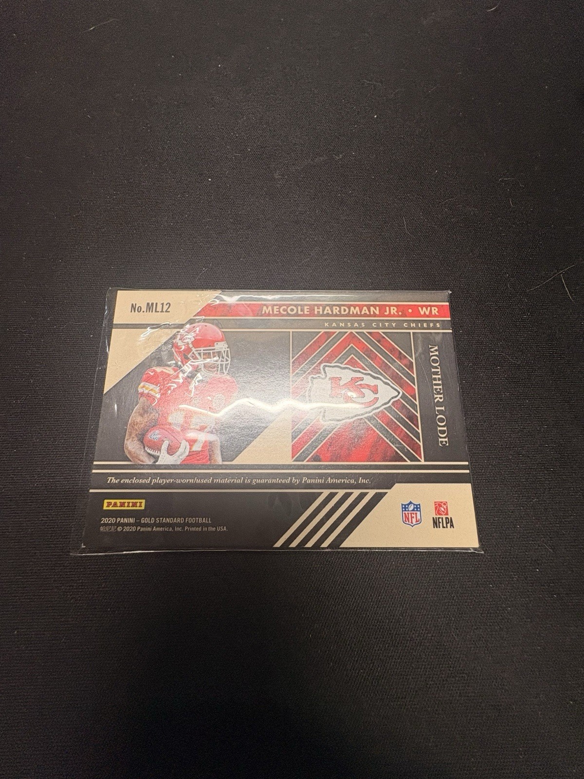 2020 Panini Gold Standard – Mother Lode Relics Mecole Hardman Jr. /199 (MEM)