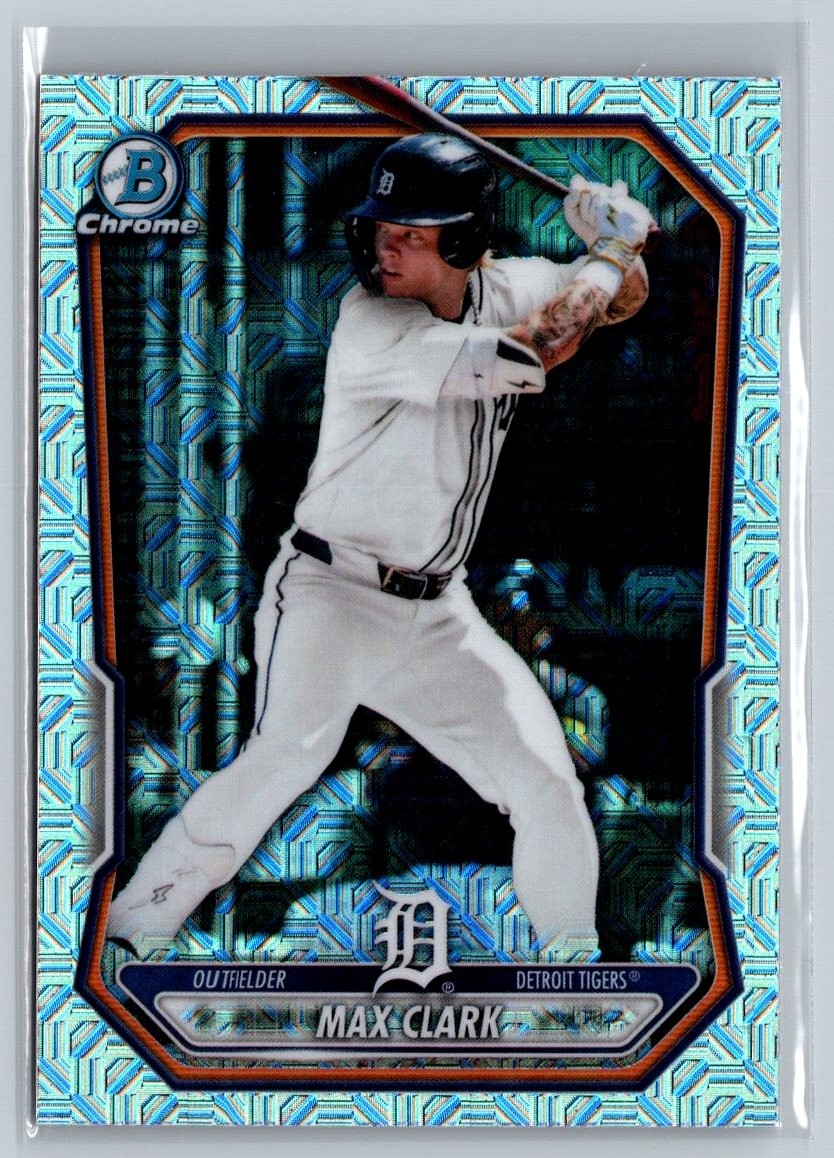 2026 Bowman #BCP-2 Max Clark Chrome Prospects Mojo Refractor