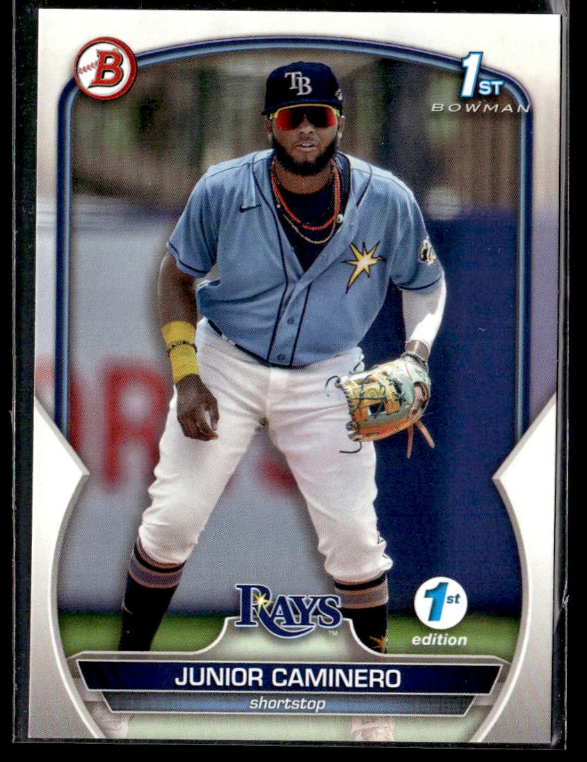 2023 Bowman 1st Edition JUNIOR CAMINERO #BPPF-61