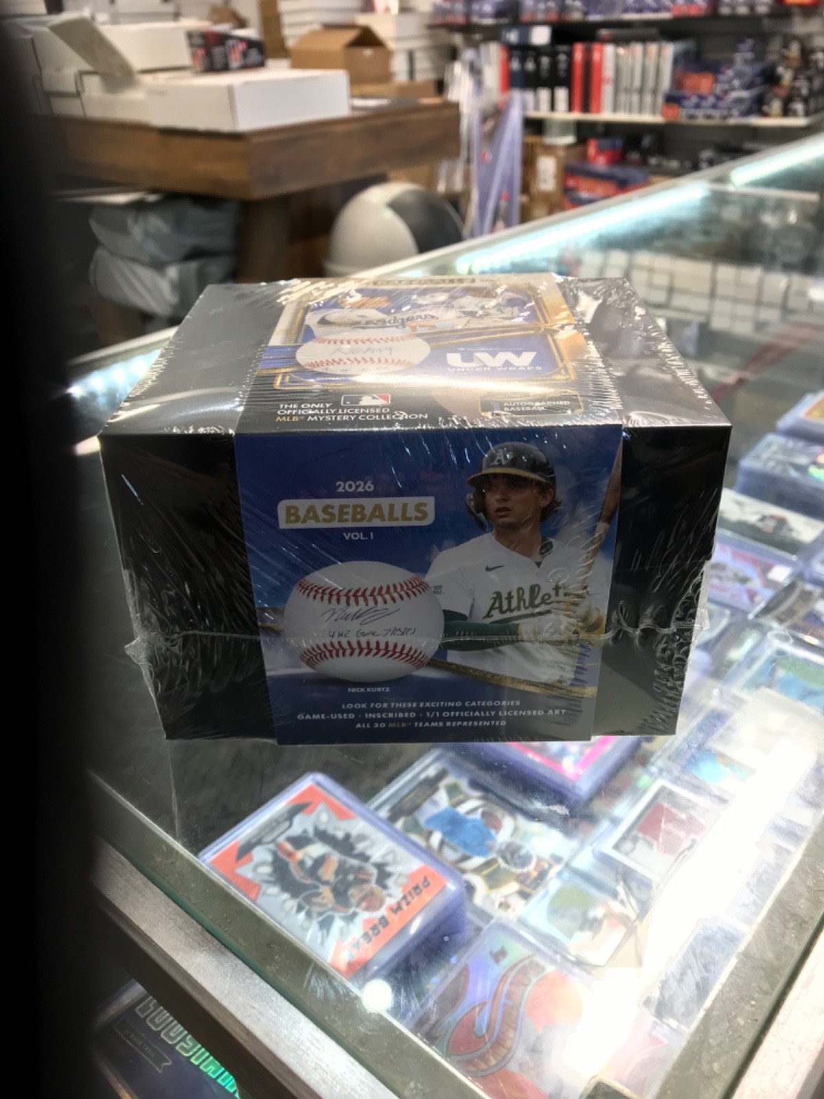 2026 Fanatics Under Wraps Autographed MLB Baseballs Vol 1 – Single Mystery Box