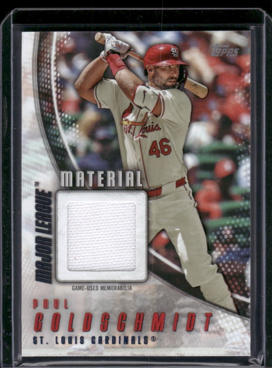 2025 Topps Series 1 – Major League Material Paul Goldschmidt #MLM-PG (MEM)