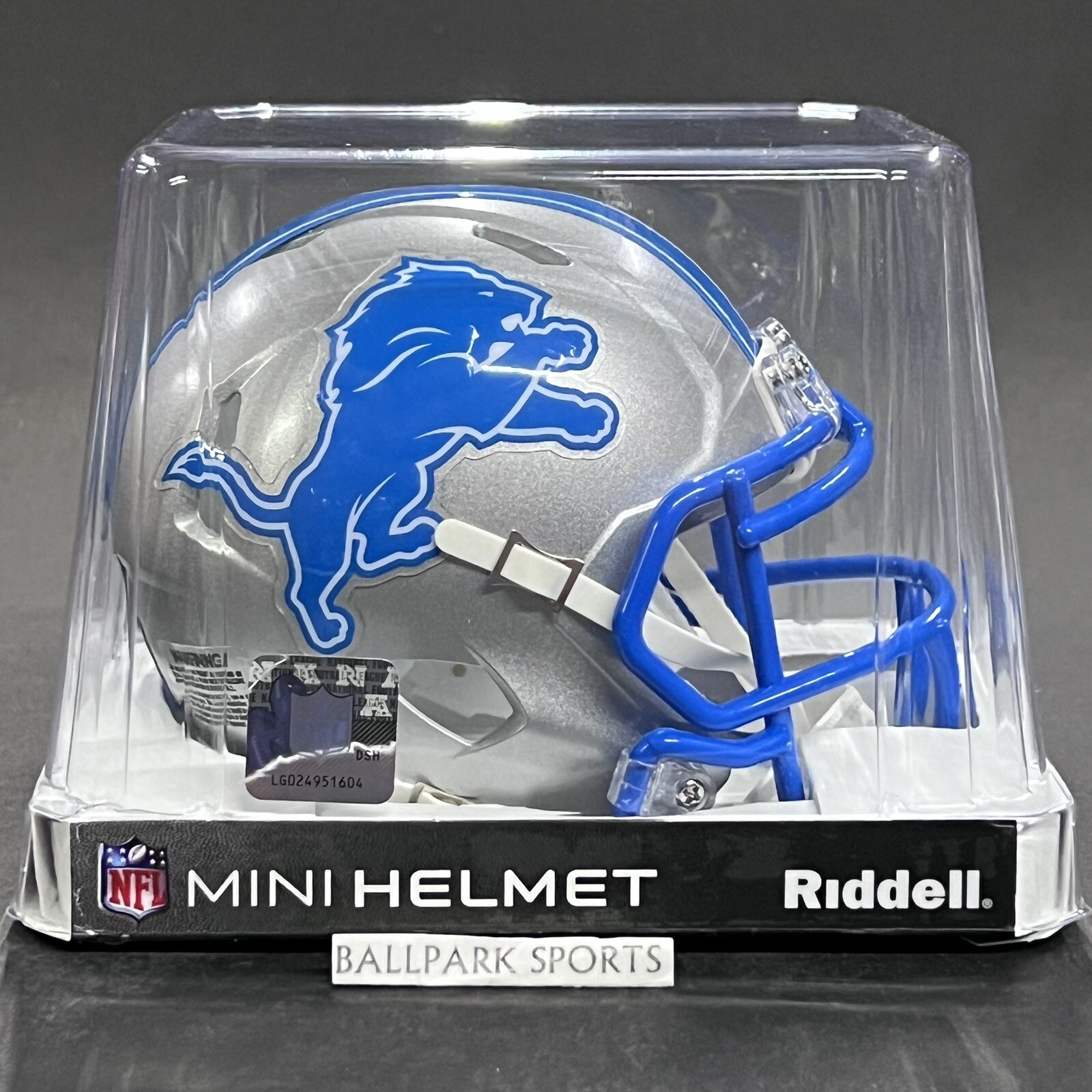 Detroit Lions 2024 Speed Mini Helmet Riddell NFL Licensed Brand New!