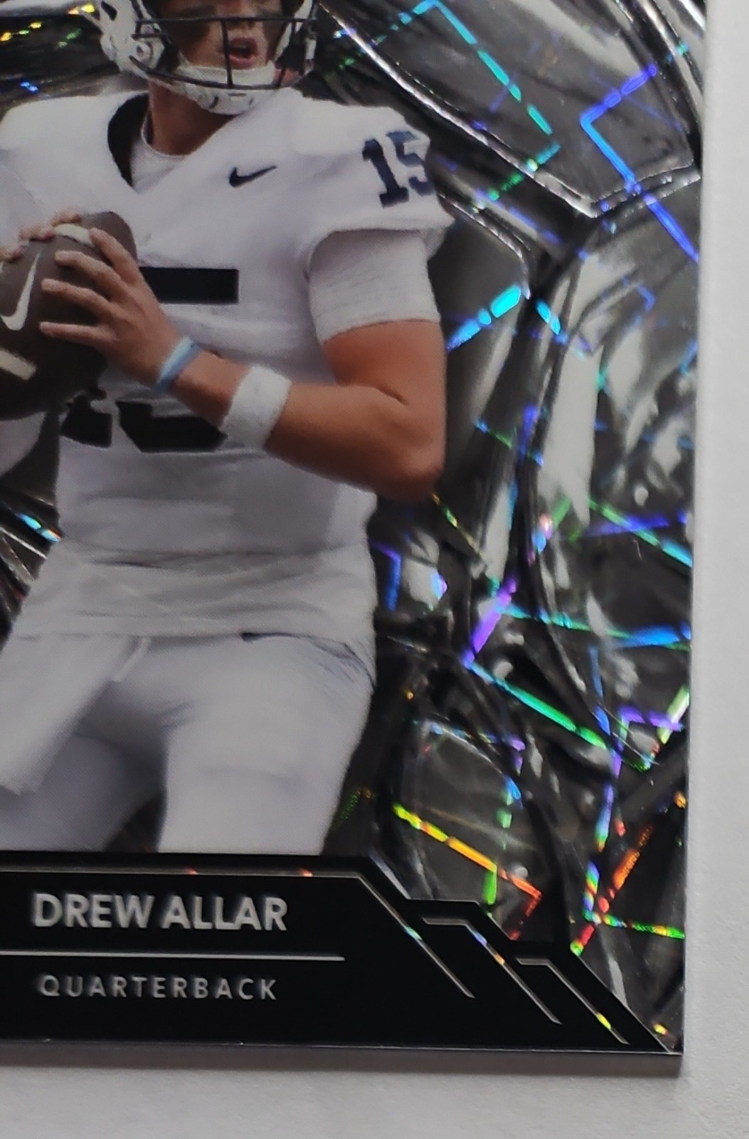 2025 WILD CARD LAZER HOLO PENN STATE DREW ALLAR 1/3 ROOKIE PITTSBURGH STEELERS ⭐
