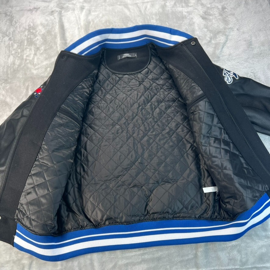 NHL All Star Game Pro Standard Jacket Mens Size M Multicolor Ribbed Wool Varsity