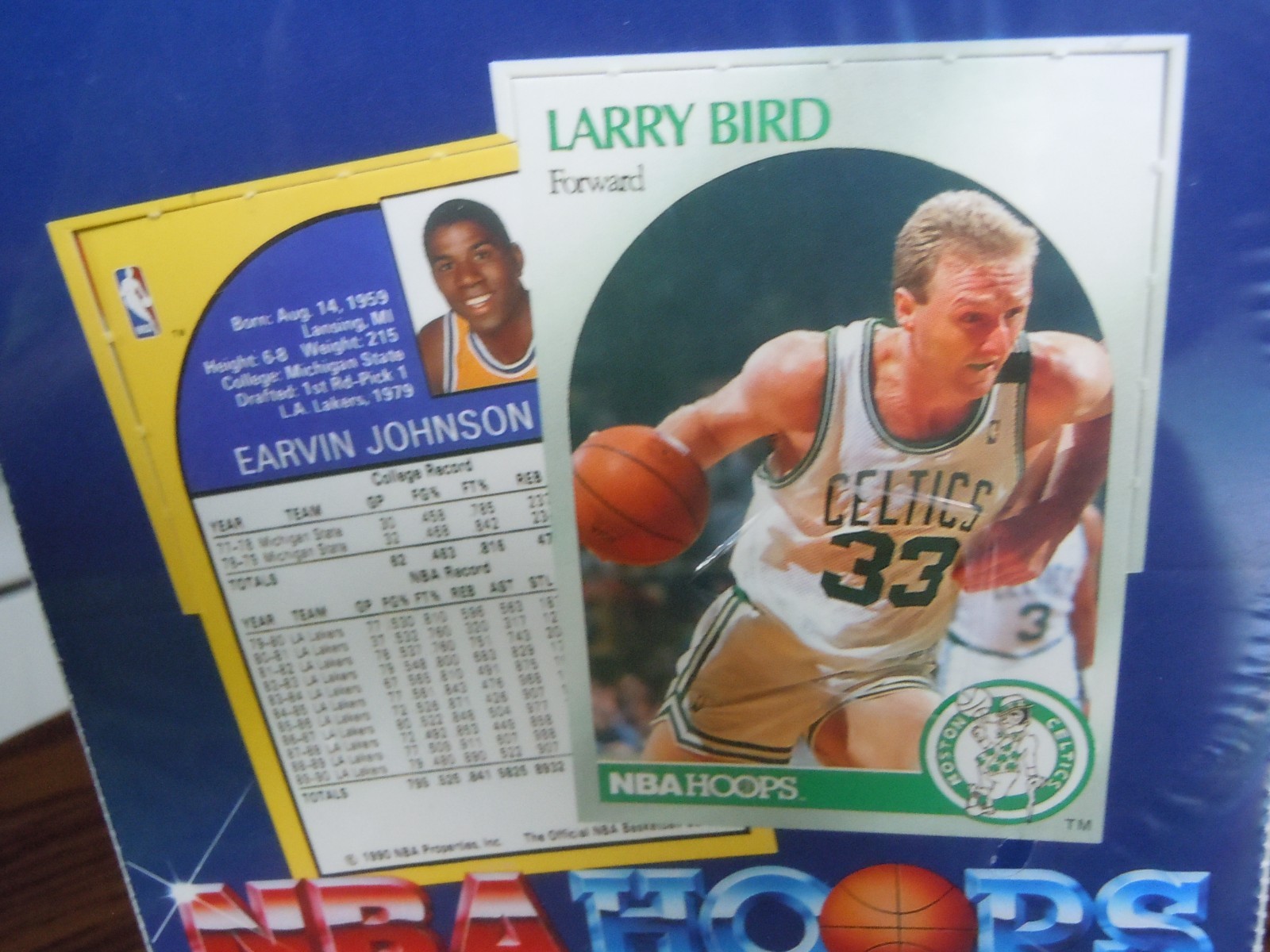 1990-91 NBA Hoops Series 1 Box 36 Packs Factory Sealed Case Fresh Michael Jordan
